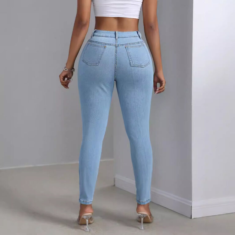 Fashion Personality Women's Ripped Jeans Trousers - Image 5