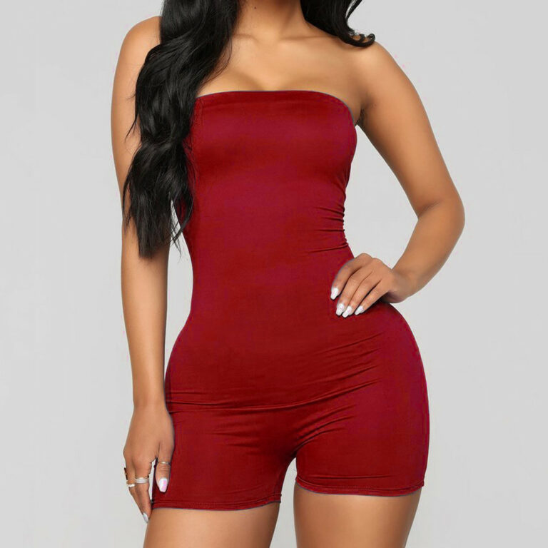 Women's Pullover Sleeveless Jumpsuit Multicolor - Image 2