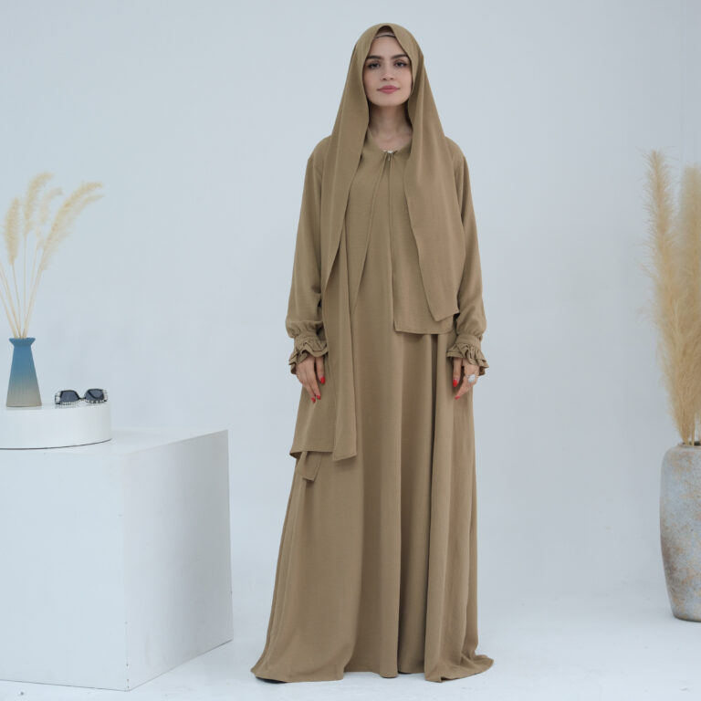 Middle East Dubai Turkey Headscarf Dress - Image 9