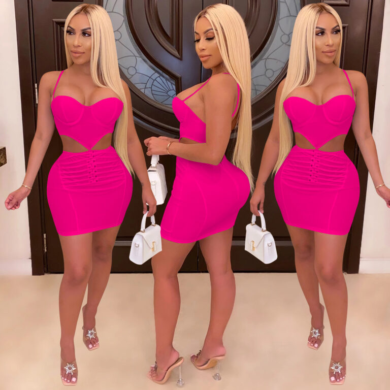 Sling Dress Nightclub Chest Wrap European And American Women's Clothing - Image 3