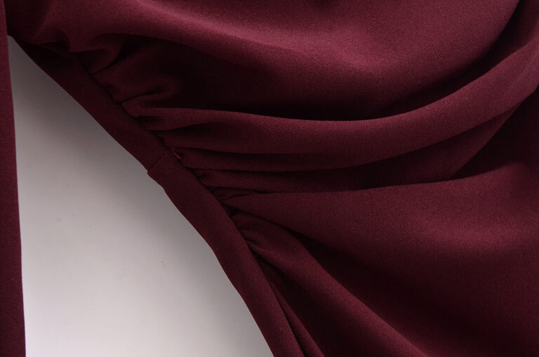 Women's Solid Color Long Sleeve Backless Dress - Image 8