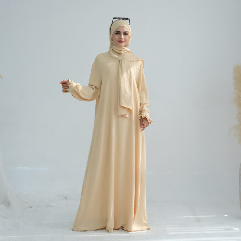 Middle East Dubai Turkey Headscarf Dress - Image 8