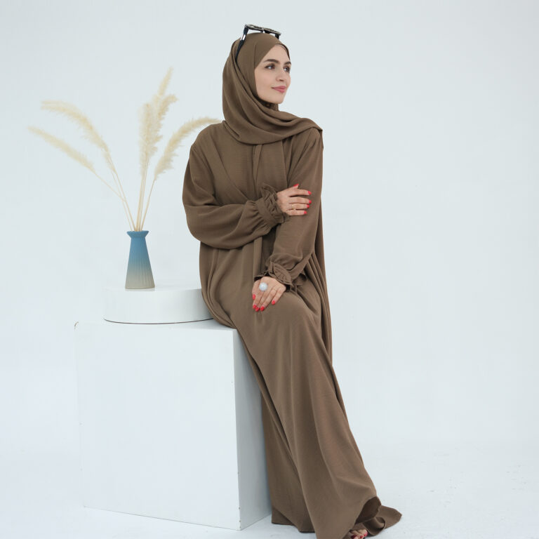 Middle East Dubai Turkey Headscarf Dress - Image 10