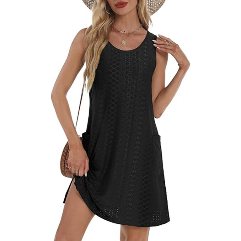 Women's Sleeveless Pocket Vest Dress - Image 6