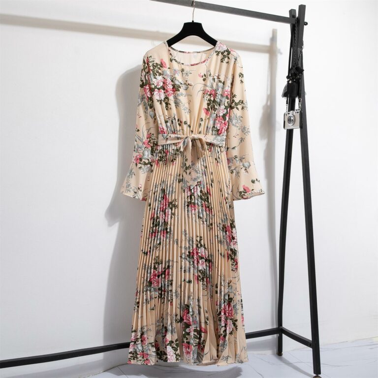Fashion Personalized Floral Bow Dress Women - Image 6