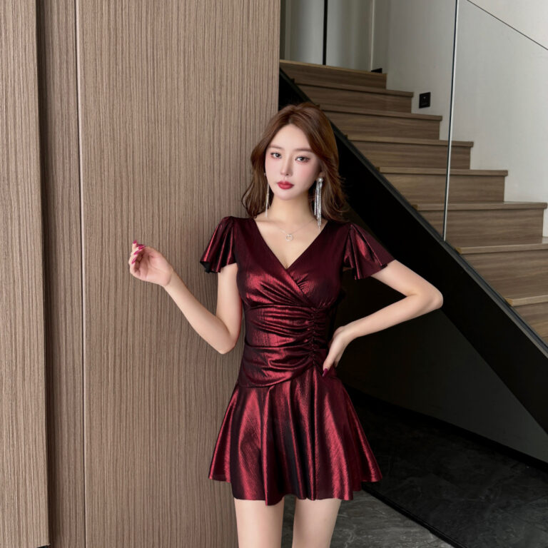 Fashion Personality Big Swing Waist Dress Women - Image 4