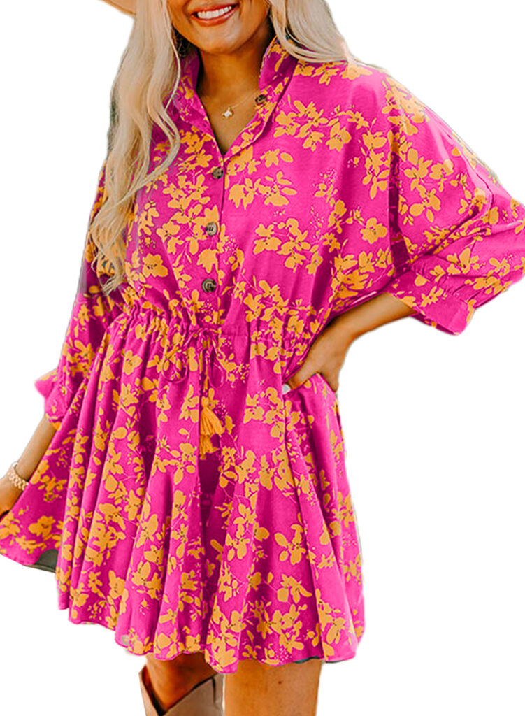 Women's Fashion Loose Cool Printing Dress - Image 6