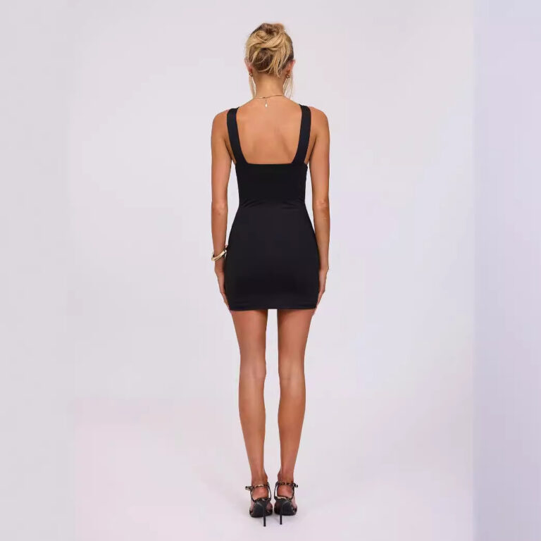Women's Ins Street Style Elegant Backless Fashion Dress - Image 4