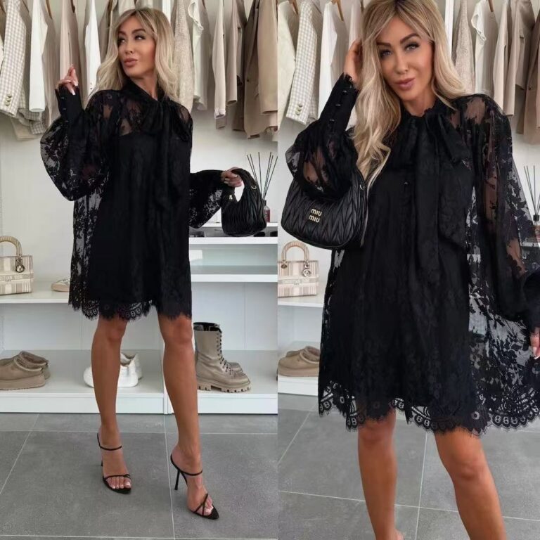 European And American Loose Chiffon Dress Top