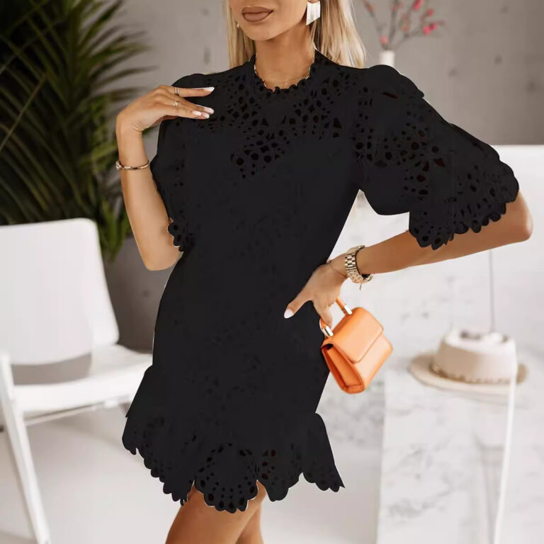Street Style Hipster Lace Slim Fit Fashion Dress Women - Image 2