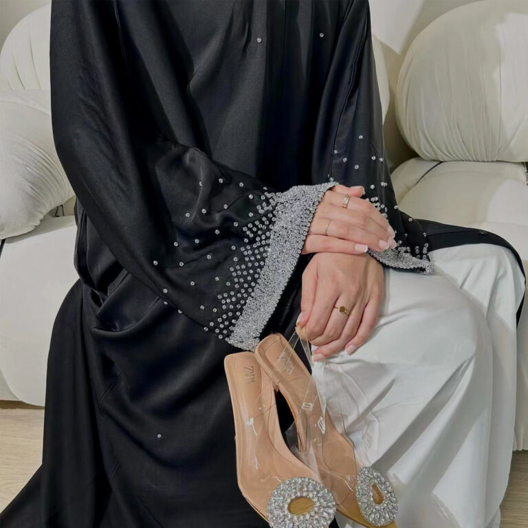 New Women's Rhinestone Cardigan Dress - Image 3