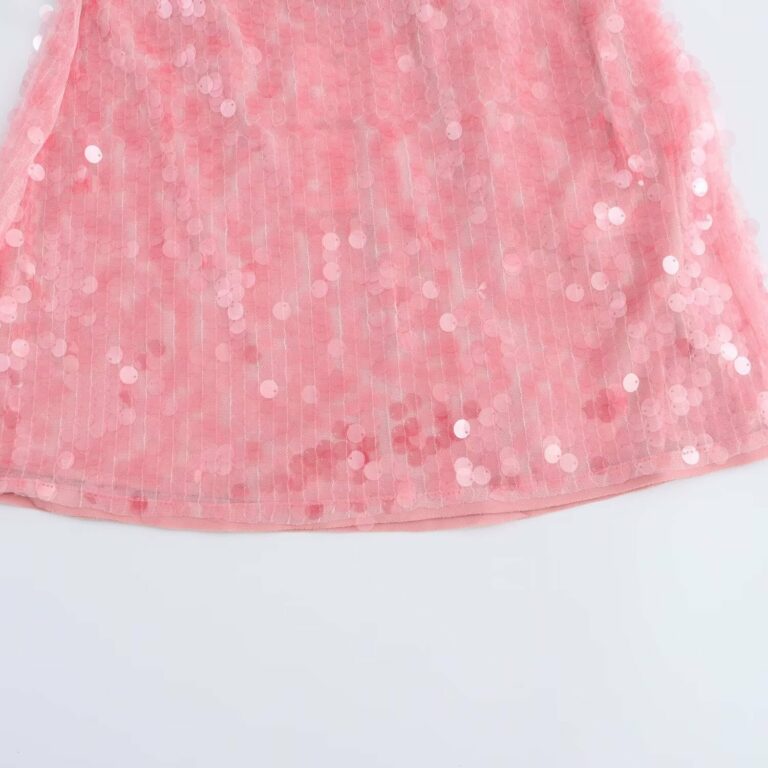 European And American Style Fashion Simple Beads Decoration Hanging Collar Dress - Image 3