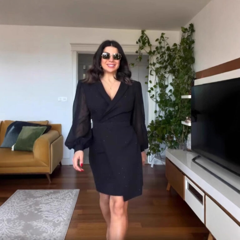 Lady Temperament Suit V-neck Dress