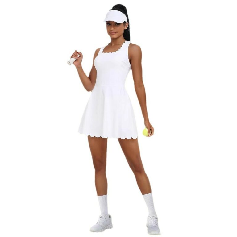 Women's Tennis Skirt Shorts Fitness Pocket Dress - Image 2