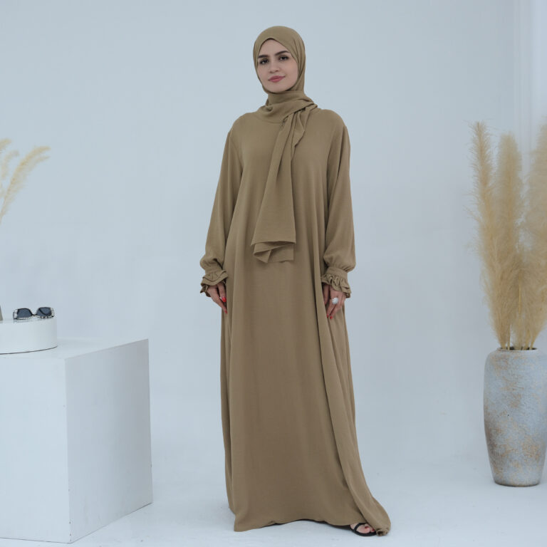 Middle East Dubai Turkey Headscarf Dress - Image 2