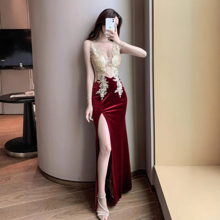 Banquet High Waist Fishtail Host Dress - Image 4