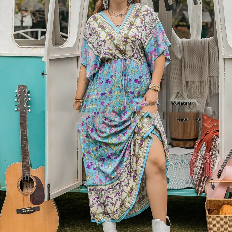 Leisure Vacation Women's Full-length Dress - Image 2