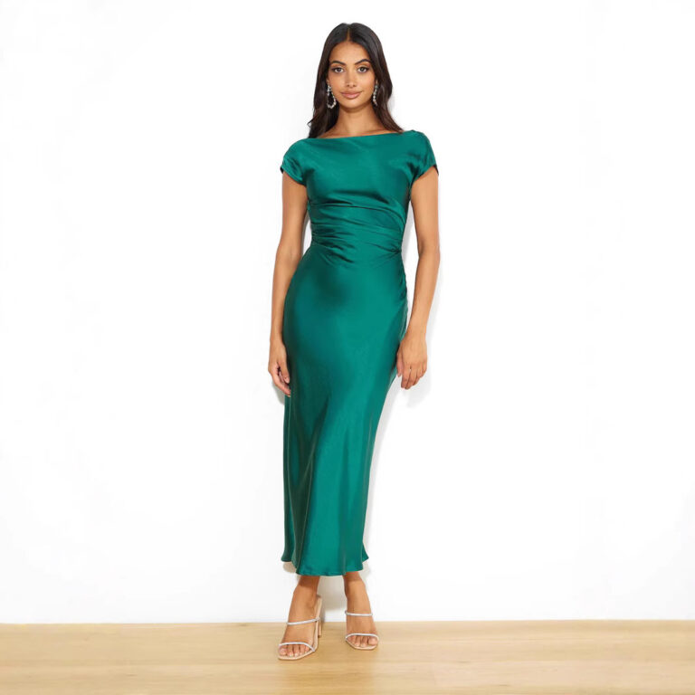 Off-shoulder Sexy Backless Fishtail Long Dress - Image 2