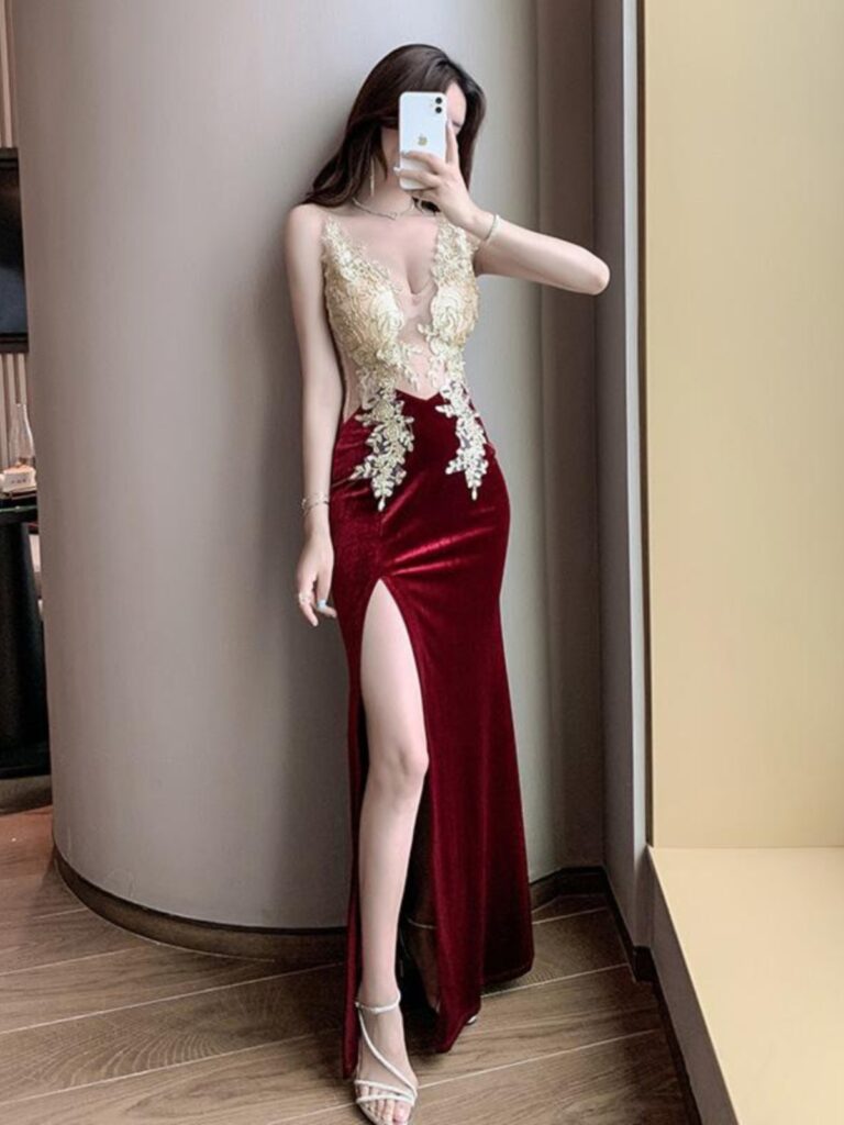 Banquet High Waist Fishtail Host Dress - Image 6