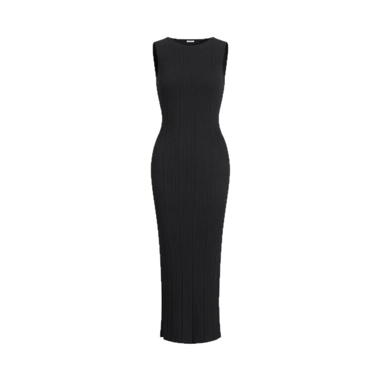 European And American Style Sunken Stripe Women's Clothing Dress - Image 5