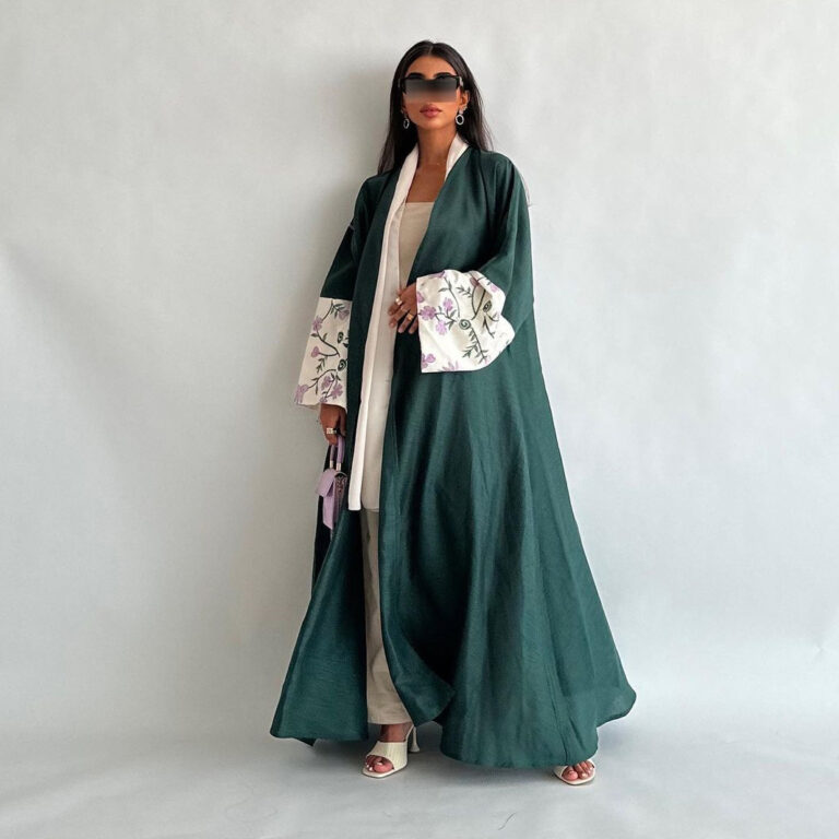 MQ136 Dubai Middle East Cardigan Robe Embroidery Embroidery - Image 4