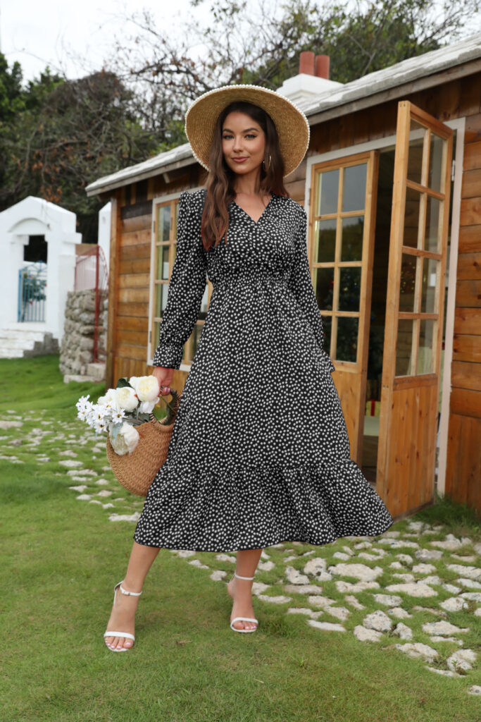 V-neck Vacation European And American Style Dress - Image 7