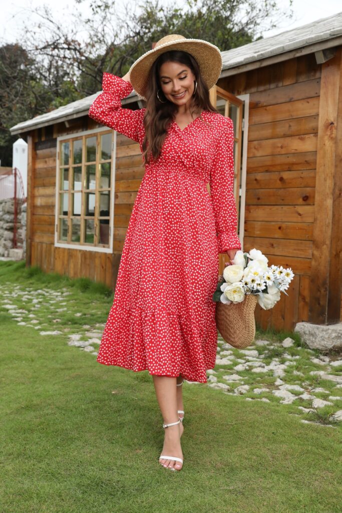 V-neck Vacation European And American Style Dress - Image 8