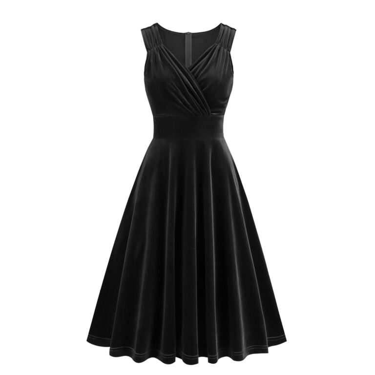 Women's Fashion Personality Retro Sleeveless Dress - Image 3