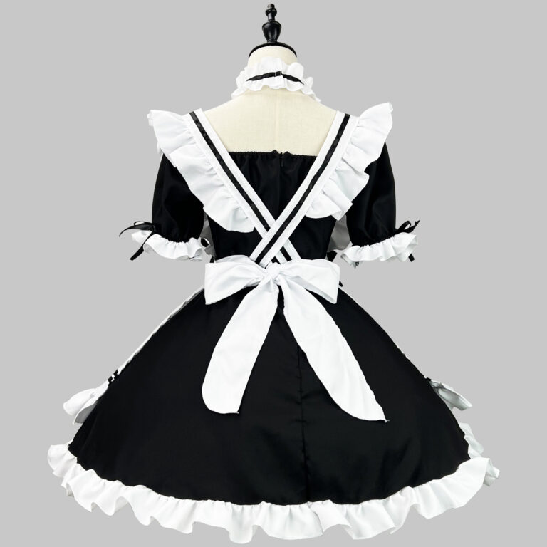 Classic Black And White Maid Cloth Maid Suit - Image 4