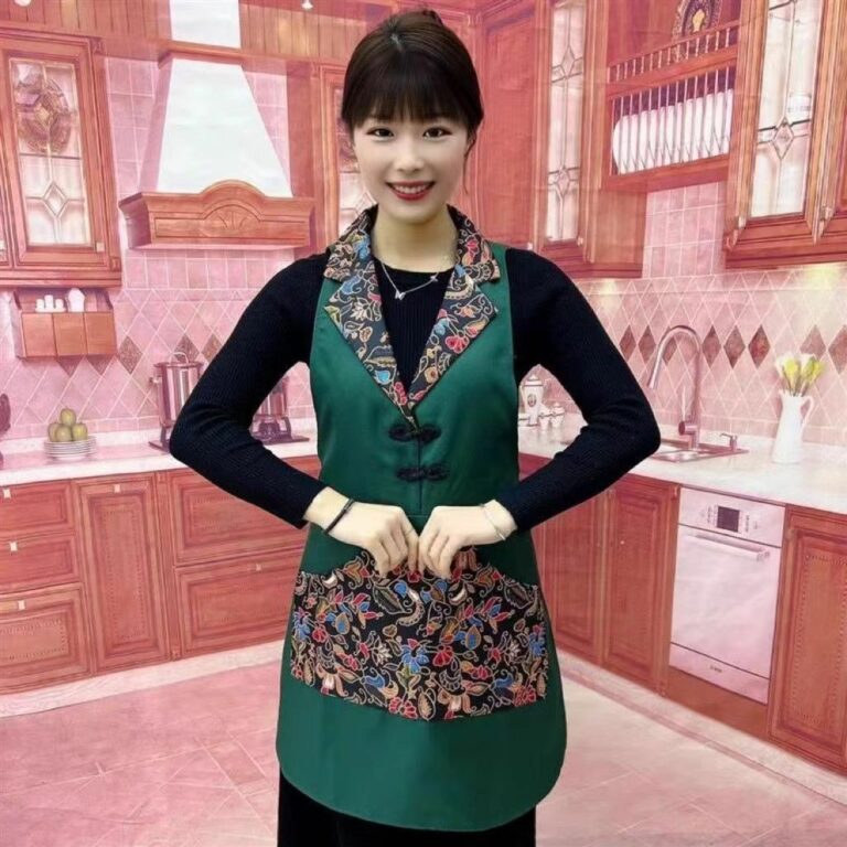 Retro Double-sided Waterproof And Oil-proof Hotel Apron - Image 3