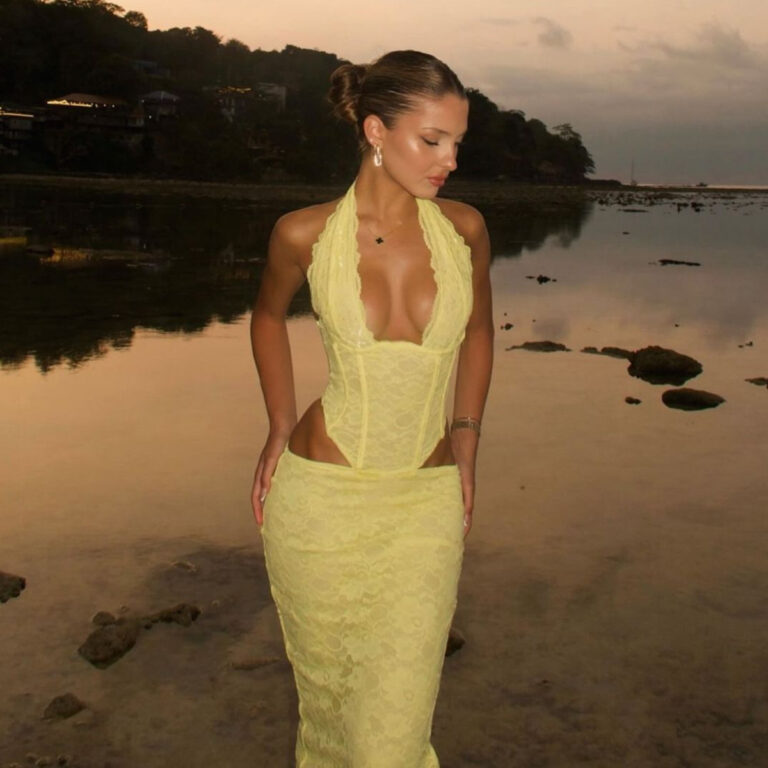 Pure Desire Halter Backless Dress - Image 2