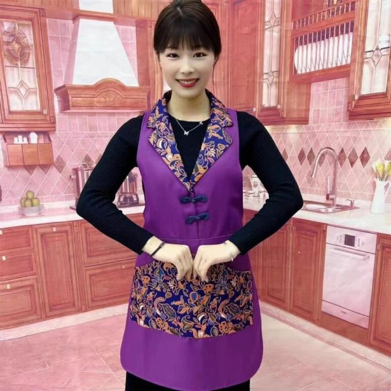 Retro Double-sided Waterproof And Oil-proof Hotel Apron - Image 4