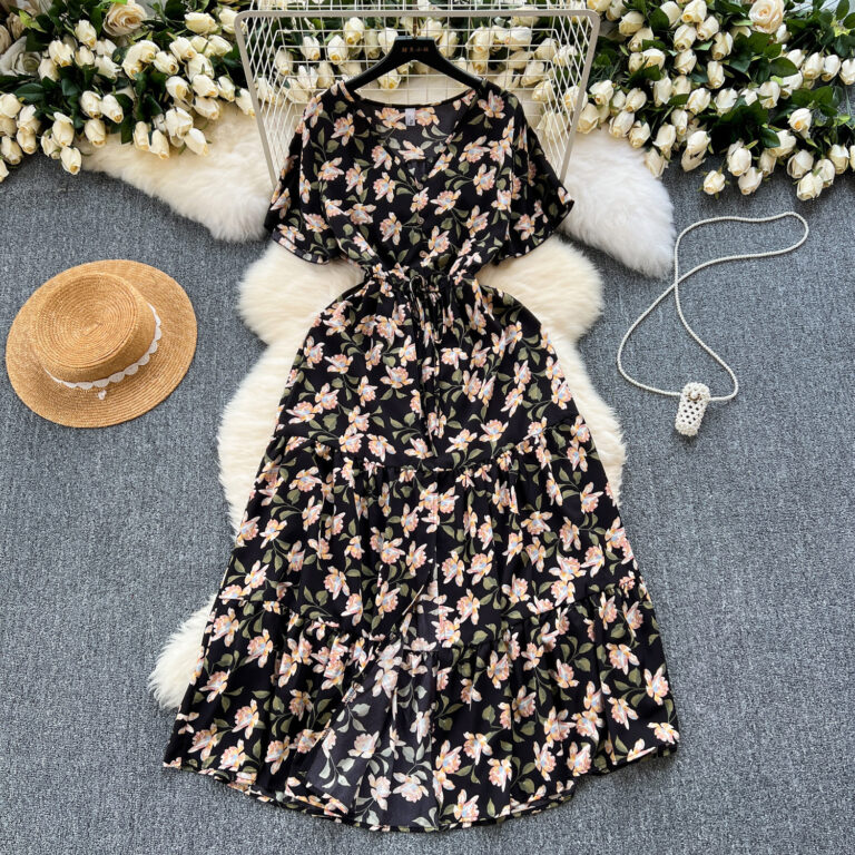 Fashion Retro Summer New Dress Women - Image 3