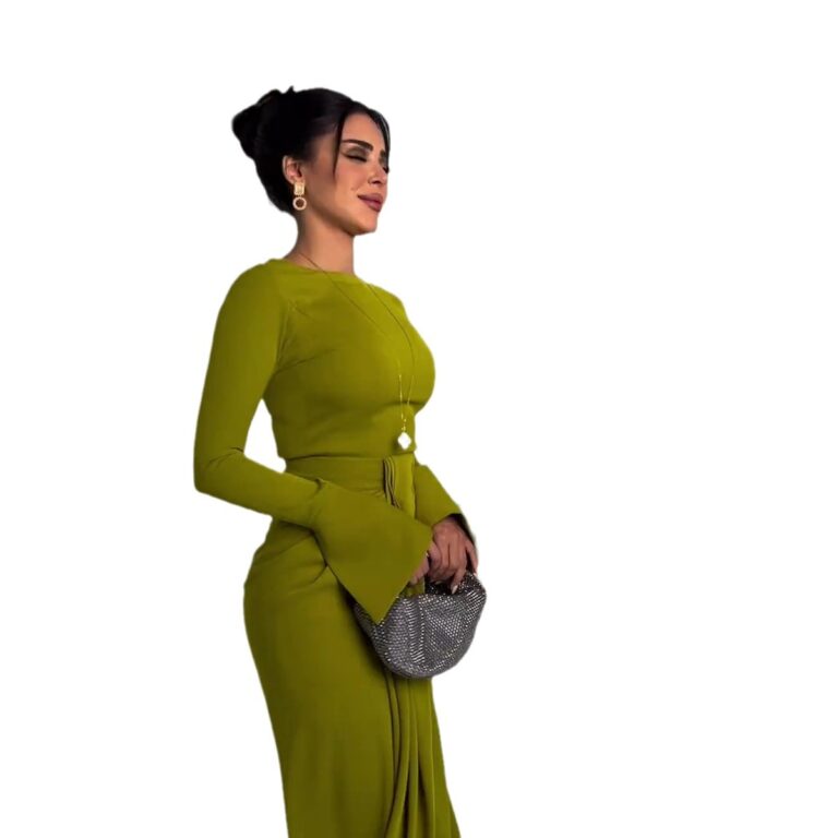 Graceful Satin Banquet Long Dress - Image 5