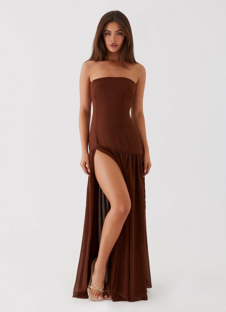 Women's Solid Color Sweet And Spicy Style Sexy Tube Top Dress - Image 9