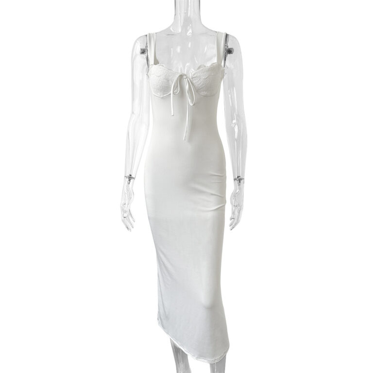 Women's Fashion Personalized Lace Sling Dress - Image 4