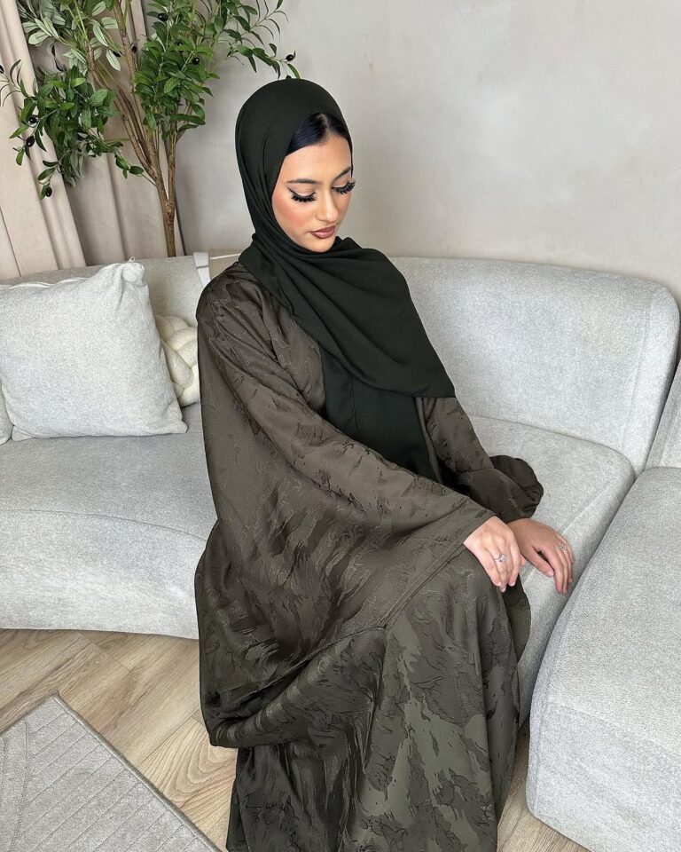 Women's Solid Color Casual Middle East Dubai Turkey Dress - Image 7