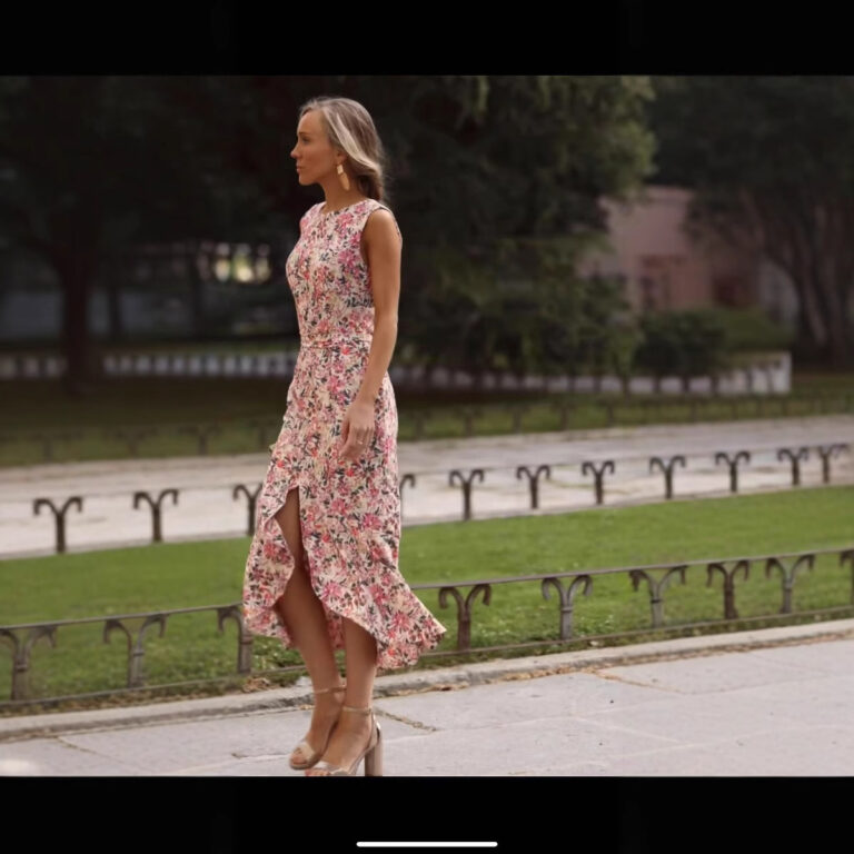 Fashion Printing Sleeveless Elegant Dress Women - Image 3