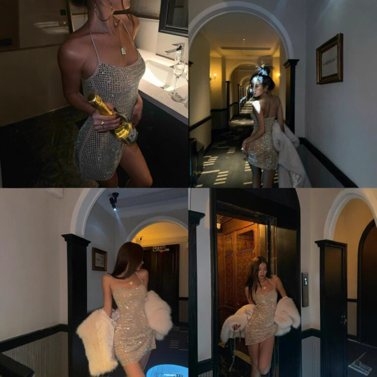 Women's Fashion Personalized Halter Light Luxury Dress - Image 4