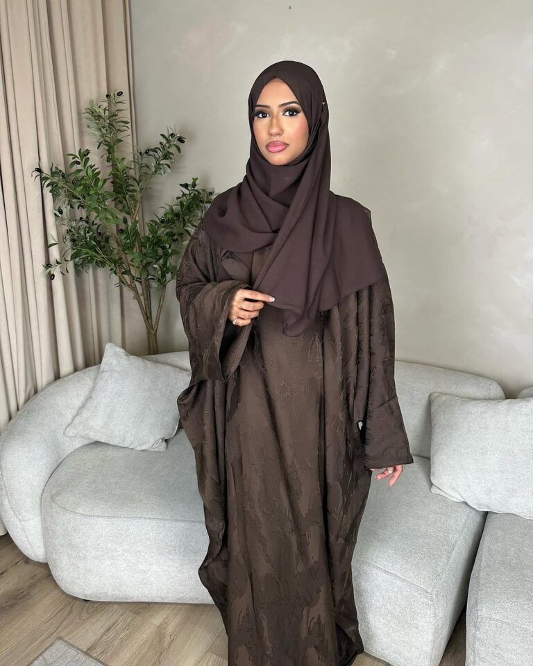 Women's Solid Color Casual Middle East Dubai Turkey Dress - Image 9