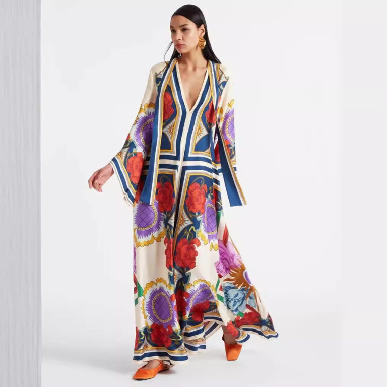 Women's Fashion Personalized Summer Printing Dress - Image 4