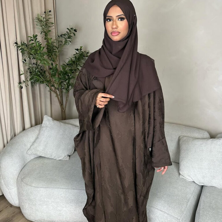 Women's Solid Color Casual Middle East Dubai Turkey Dress