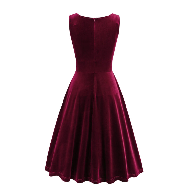 Women's Fashion Personality Retro Sleeveless Dress - Image 4