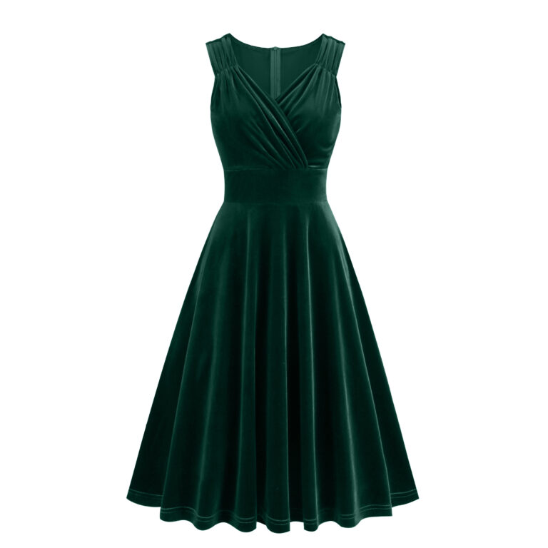 Women's Fashion Personality Retro Sleeveless Dress - Image 2