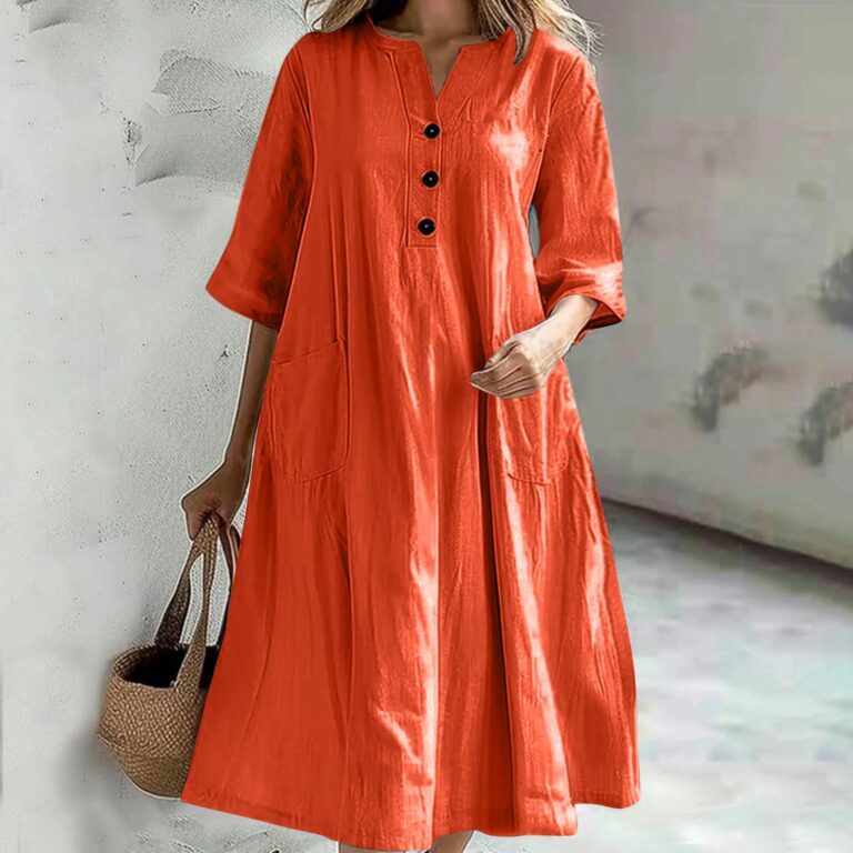 Cross Border Dress Loose Three-button Pocket Jumpsuit - Image 9