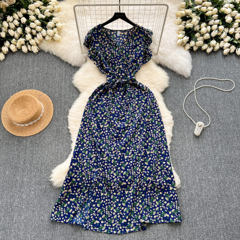 Slimming Mid-length Slit Overknee Skirt - Image 2