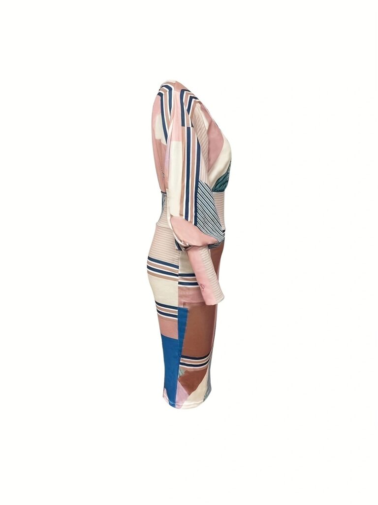 Ladies' Fashionable Casual Printed Dress - Image 3