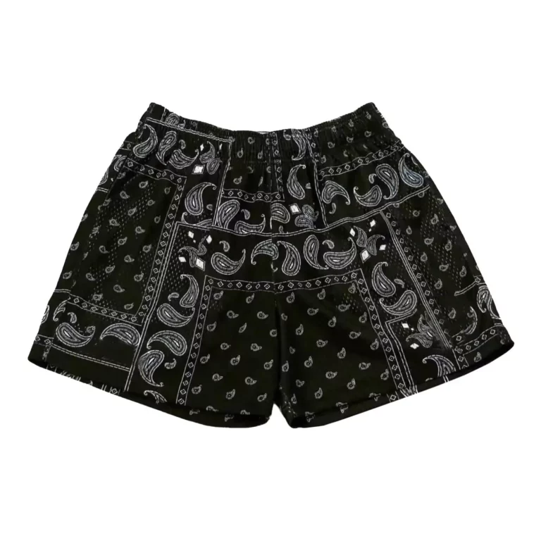 Men's Paisley Pattern Fashion Shorts Boys Summer Cool Hawaii 3D Printed Casual Swim Trunks Quick Dry Surfboard Shorts