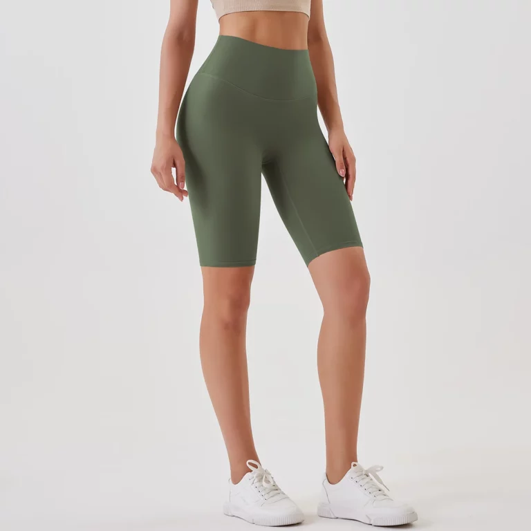 Women Sports Short Yoga Shorts High Waist Breathable Soft Fitness Tight Women Yoga Legging Shorts Cycling Athletic Gym Shorts - Image 4