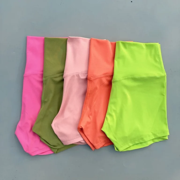 Sexy Solid Color Women Fitness Sport Short High Waist Athletic Yoga Short Leg Cycling Comprehensive Training Jogging Squat Proof